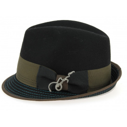 Chapeau Trilby Santanas - Marron