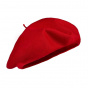 Authentic Summer Cotton Beret Scarlet - Heritage by Laulhère