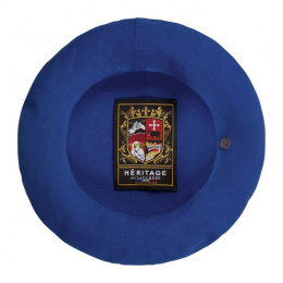 Authentic Summer Blue Cotton Beret - Heritage by Laulhère
