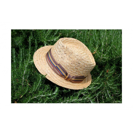 Chapeau Trilby Varadero Paille Naturel - Traclet