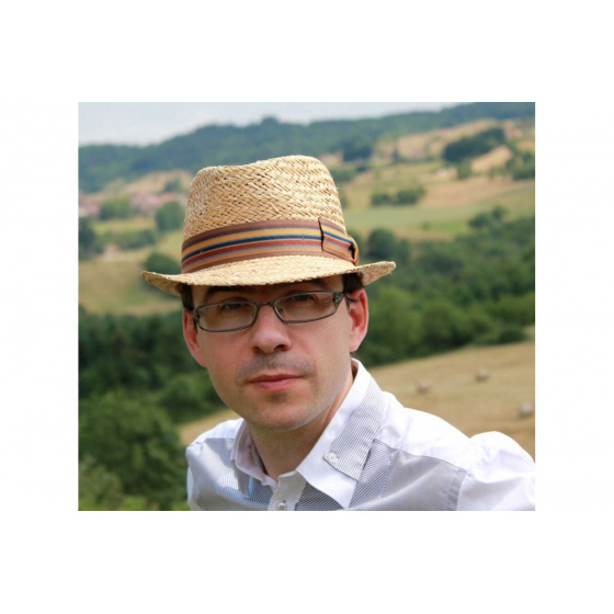 Chapeau Trilby Varadero Paille Naturel - Traclet