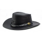 Chapeau Australien Adventure Oil Noir - Jacaru