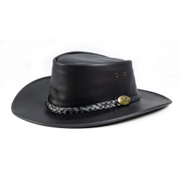 Australian hat Adventure Oil black - Jacaru