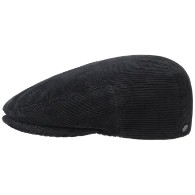 Black Velvet Flat Cap - Traclet Reference: 10711 | Traclet Hat Shop