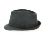 Trilby Imitation Hat Black- Crambes