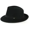 chapeau blues brothers - chapeau bogarte noir - bogarte Reference : 235 | Chapellerie Traclet