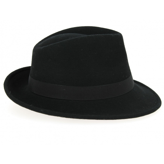 Black Wide Brim Blues Brothers Felt Hat Black Wide Brim Blues Brothers Felt Hat