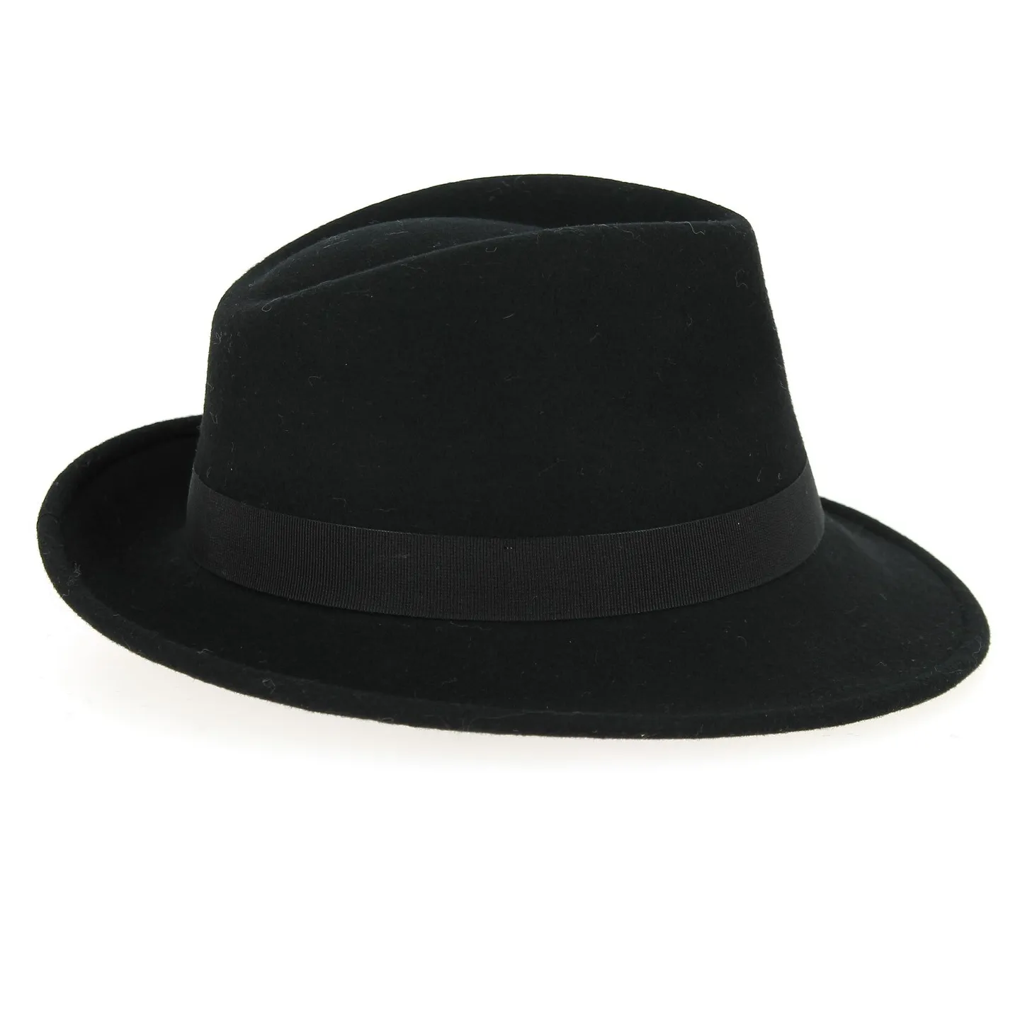 chapeau blues brothers - chapeau bogarte noir - bogarte Reference : 235 | Chapellerie Traclet