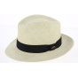 Fedora Quito Natural Straw Panama Hat- Traclet