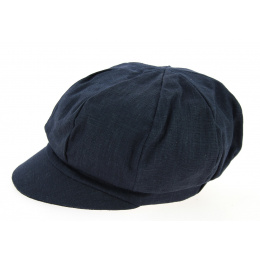 Gavroche Elorine Cap Linen Navy - Mtm