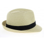 Trilby Hat Papeete Straw Natural Paper - Traclet