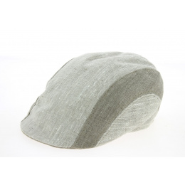 Newton Washed Linen Rounded Cap - Traclet