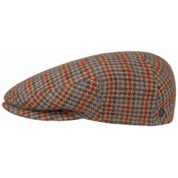 Shetland Wool Plaid Flat Driver Cap - Traclet