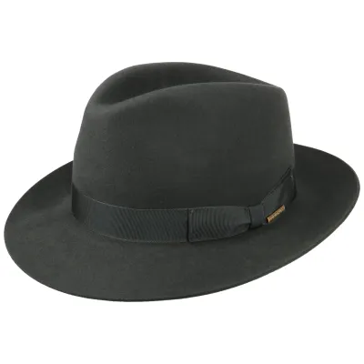Bogart Fur Felt Fedora Hat Mouse Grey - Stetson Reference: 10782 | Traclet Hat Shop