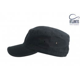 Navy Blue Army Cotton Cap- Traclet