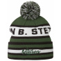 Green Acrylic Pom Pom Beanie - Stetson