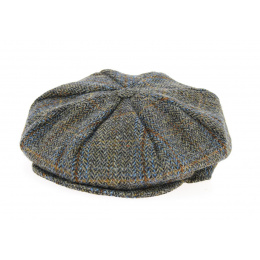 Irish Bray Brown Checkered Cap- Hanna Hats