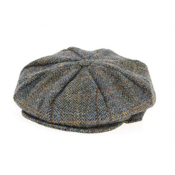 Brown Checkered Bray Irish Cap - Hanna Hats