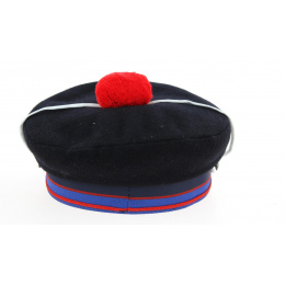 Navy Blue Wool "Petite Flotte" Sailor's Cap - Traclet