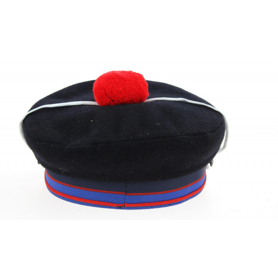 Navy Blue Wool "Petite Flotte" Sailor's Cap - Traclet Navy Blue Wool "Petite Flotte" Sailor's Cap - Traclet