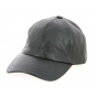 Kingsburg Brown Leather Baseball Cap