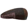 Virgin Wool Patchwork Flat Cap - Traclet Reference: 10837 | Traclet Hat Shop
