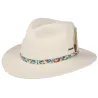 Chapeau Traveller Feutre Laine Blanc- Stetson Reference : 10838 | Chapellerie Traclet