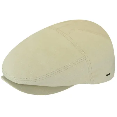 Keter Flat Cap Cotton Beige - Bailey Reference: 10842 | Traclet Hat Shop