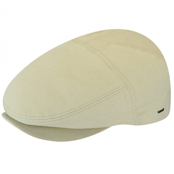 Keter Flat Cap Cotton Beige - Bailey