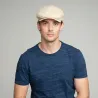 Keter Flat Cap Cotton Beige - Bailey Reference: 10842 | Traclet Hat Shop