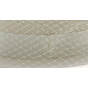 Boater Hat With Veil Wool Felt White - Traclet