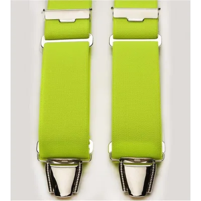 Bretelle harnais Biclip ® Jaune Fluo Reference : 751 | Chapellerie Traclet