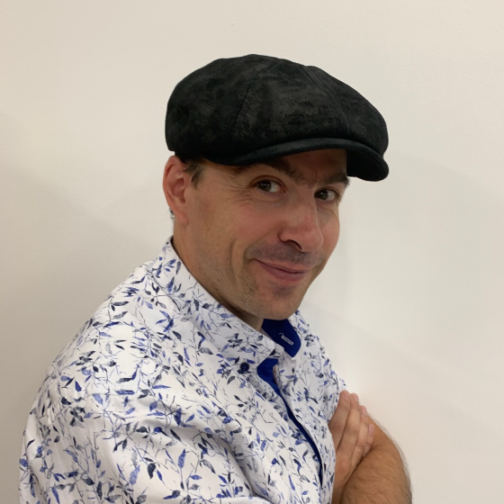 Burney Black Hatteras Cap - Stetson Burney Black Hatteras Cap - Stetson