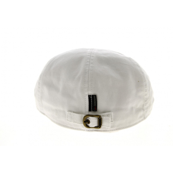 White Cotton Duck Bill Cap - Göttmann White Cotton Duck Bill Cap - Göttmann