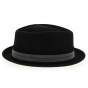 Wool Felt Player Hat Black - Flechette