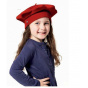 Kids Polisson Merino Wool Beret Passion - Heritage by Laulhère
