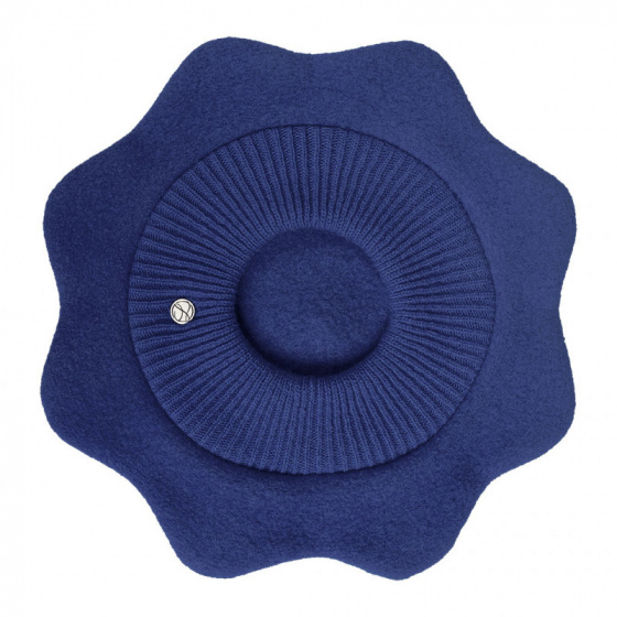 Béret Enfant Polisson Laine Mérinos Bleu Nuit- Héritage par Laulhère Béret Enfant Polisson Laine Mérinos Bleu Nuit- Héritage par Laulhère