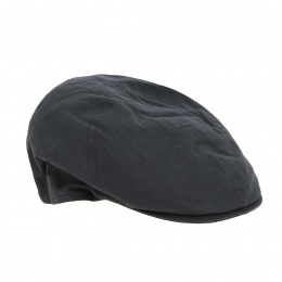 Black 100% cotton duck bill cap