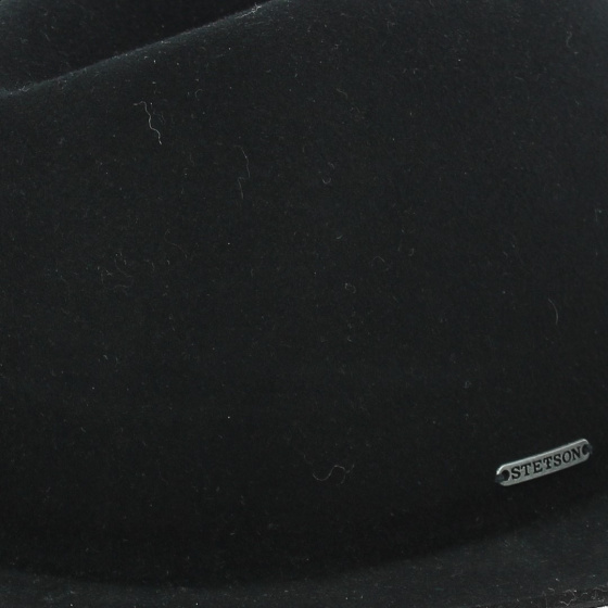 Black Wool Felt Badlands Traveller Hat - Stetson