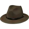 Vintage Green Charlieu Traveller Hat - Traclet Reference: 6097 | Traclet Hat Shop