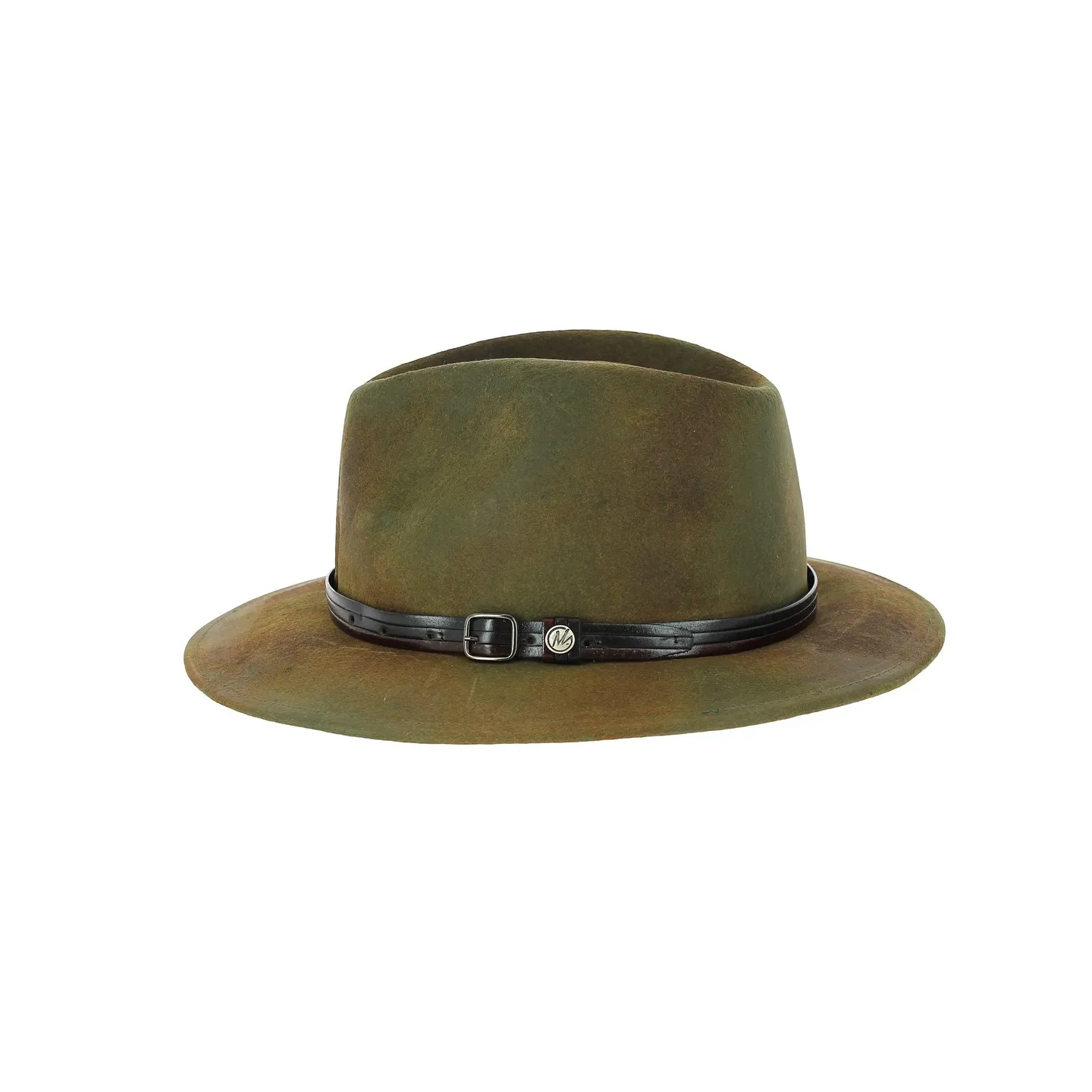 Vintage Green Charlieu Traveller Hat - Traclet Reference: 6097 | Traclet Hat Shop
