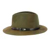 Vintage Green Charlieu Traveller Hat - Traclet Reference: 6097 | Traclet Hat Shop