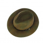 Vintage Green Charlieu Traveller Hat - Traclet