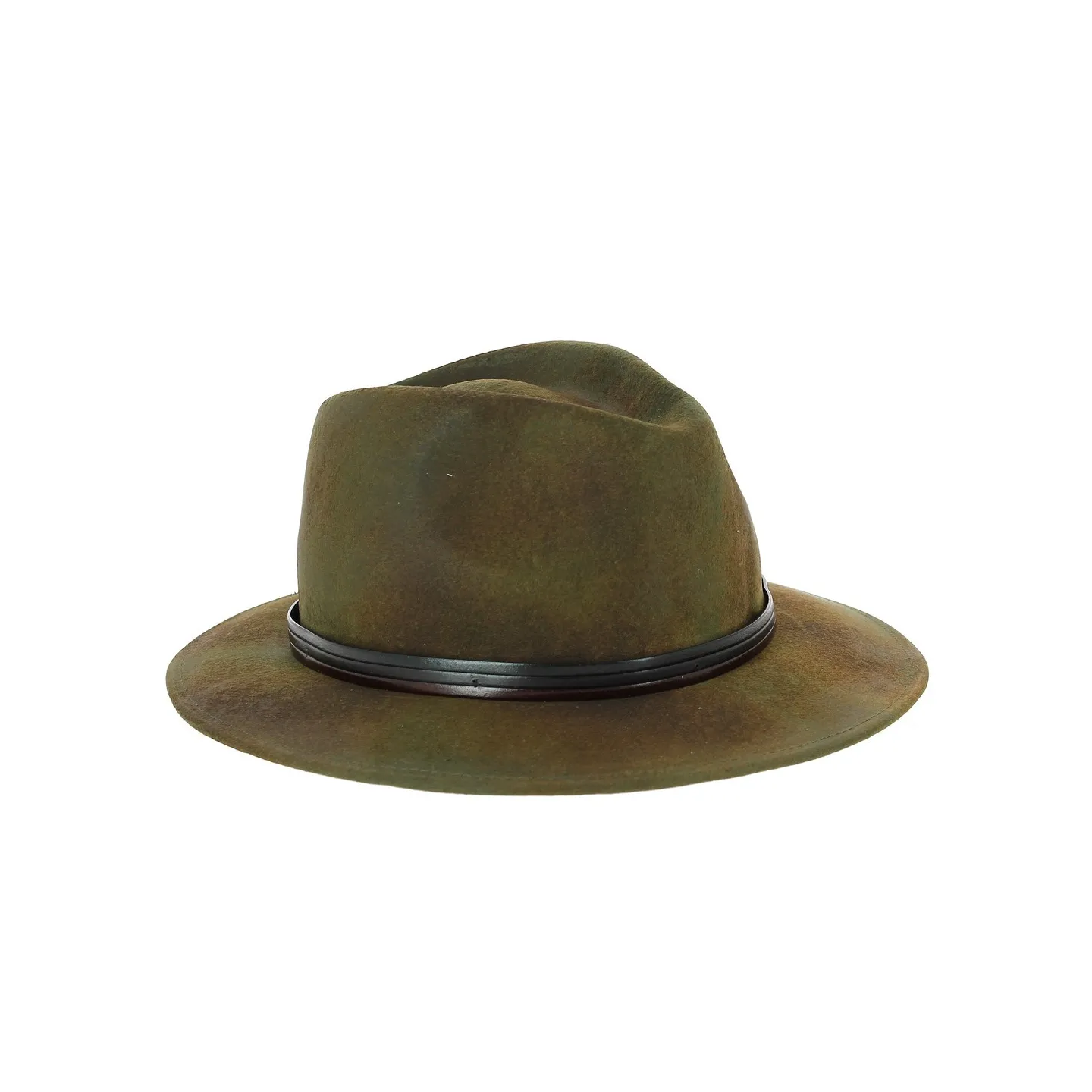 Vintage Green Charlieu Traveller Hat - Traclet Reference: 6097 | Traclet Hat Shop