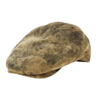 Casquette Cuir vintage Oullins- Traclet Reference : 10916 | Chapellerie Traclet