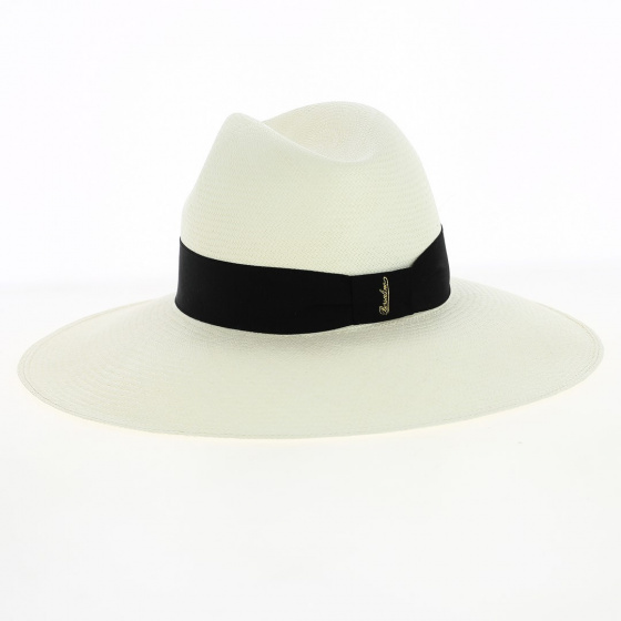 Large Panama Wide-brim Hat by Borsalino