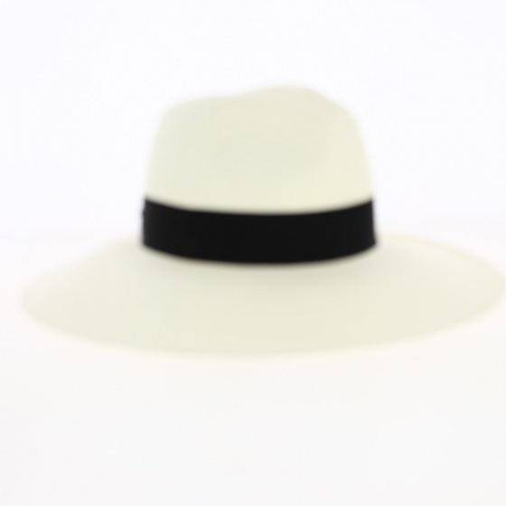 Large Panama Wide-brim Hat by Borsalino