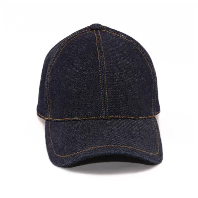 Casquette Baseball Jeans Brut Coton Bleu- le Chapoté Paris Reference : 10954 | Chapellerie Traclet