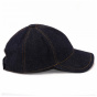 Raw Denim Baseball Cap Cotton - le Chapoté Paris
