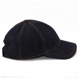 Raw Denim Baseball Cap Cotton - le Chapoté Paris
